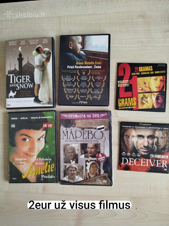Filmai Dvd