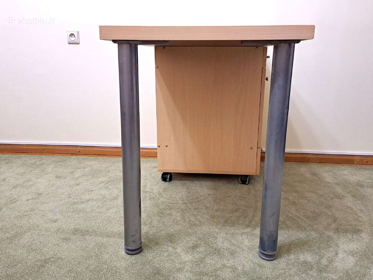 Rašomas stalas ant ratukų - nuotraukos Nr. 6