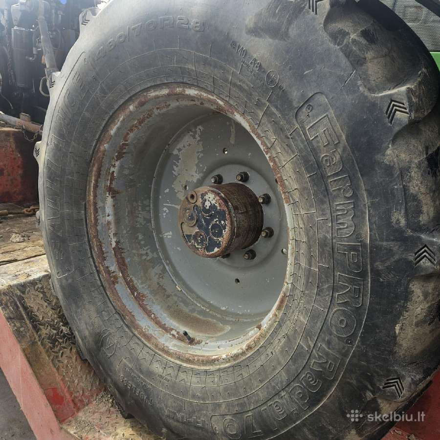 Traktorius Deutz Fahr Agrotron 165 ardomas dalimis