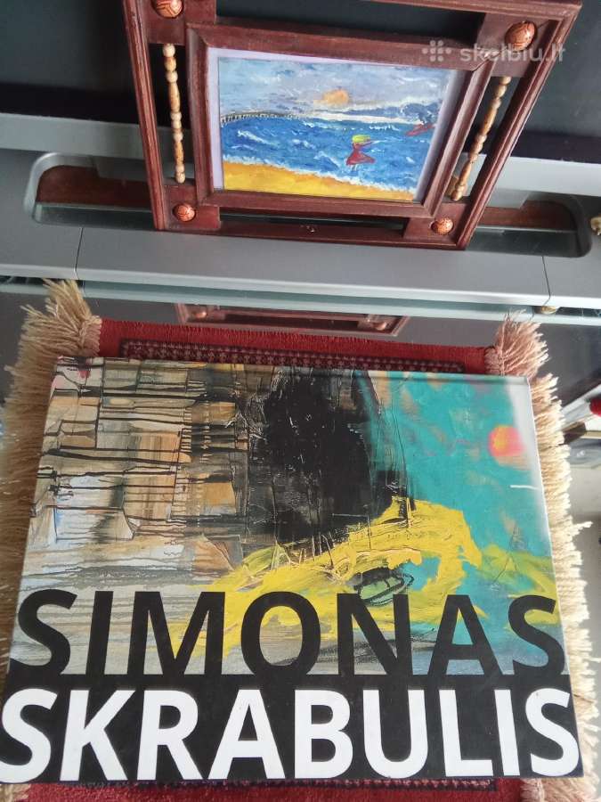 Simono skrabolio meninių darbų albumas