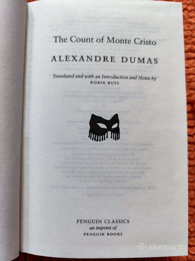 A.dumas „The Count of Monte Cristo“ - nuotraukos Nr. 2