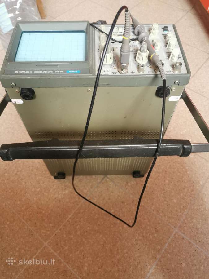 Hitachi oscilloscope V-660 60mhz - nuotraukos Nr. 3