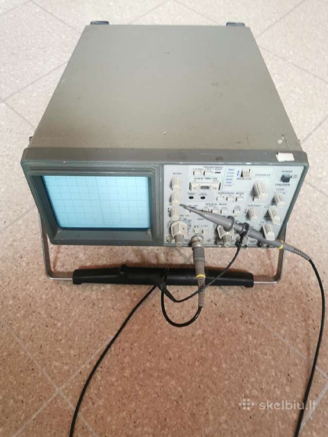 Hitachi oscilloscope V-660 60mhz - nuotraukos Nr. 4
