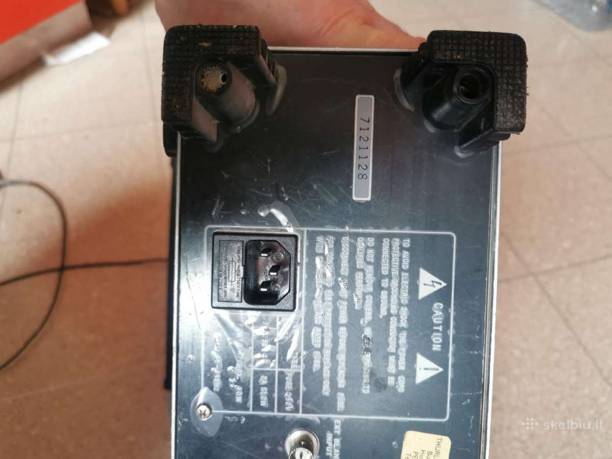 Hitachi oscilloscope V-660 60mhz - nuotraukos Nr. 6
