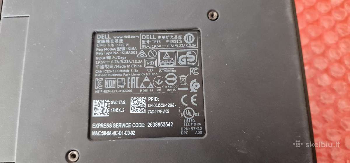 Dell Usb-c Dock K16a - nuotraukos Nr. 6