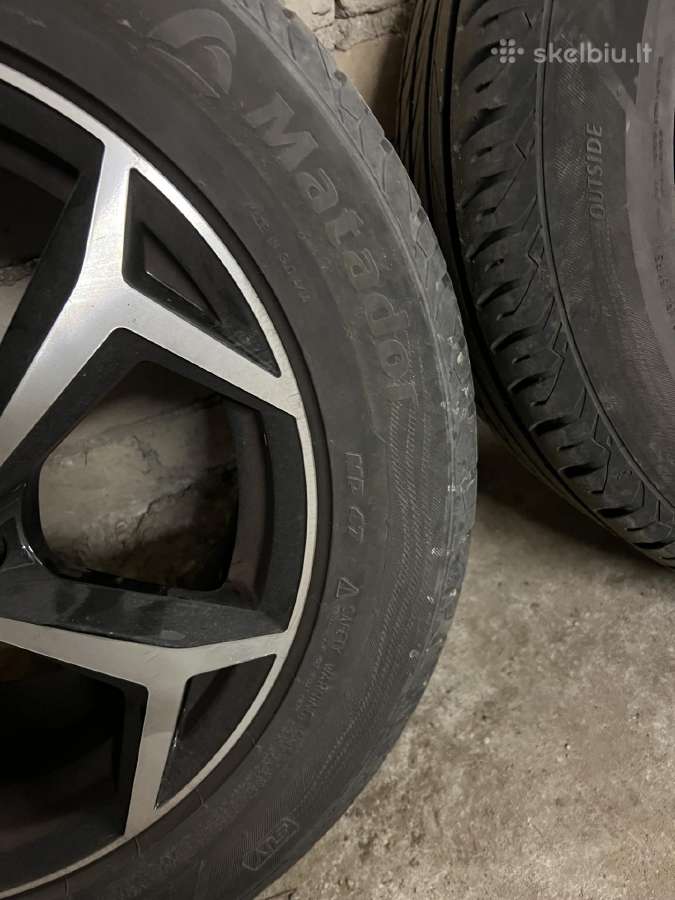 VW Bonneville Style R17 ratlankiai su padangomis - nuotraukos Nr. 11