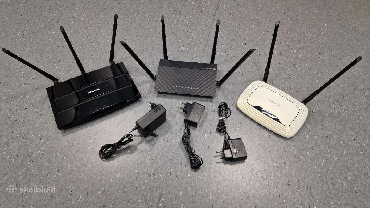 Maršrutizatoriai Tp-link Asus - nuotraukos Nr. 2