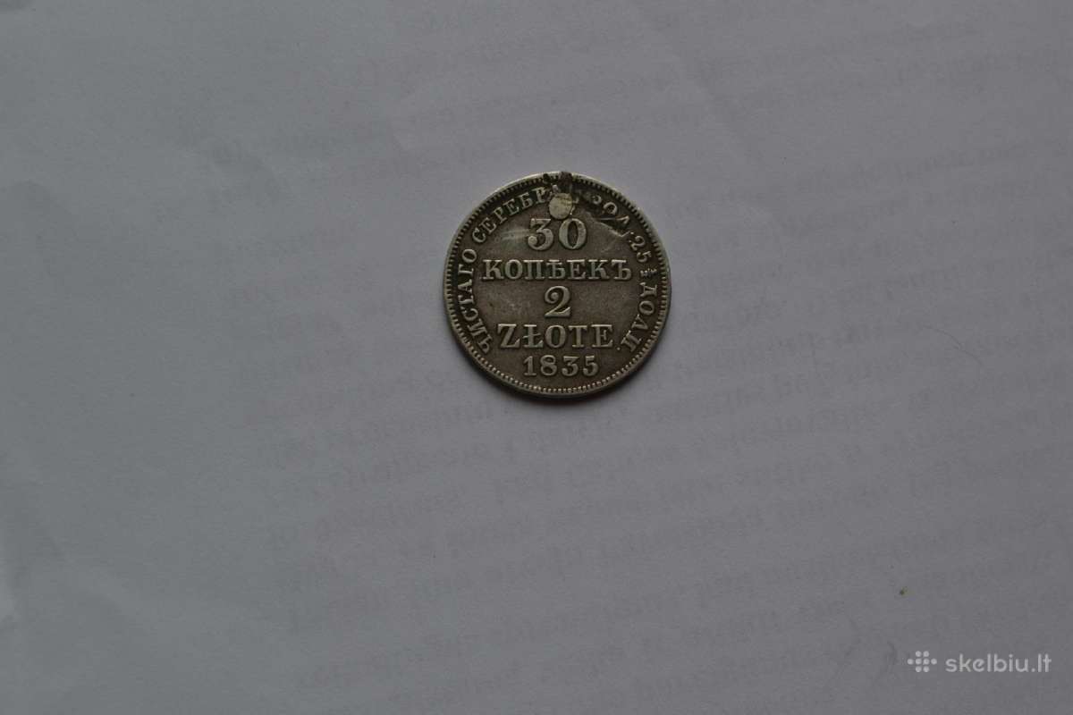 30 kapeiku 2 zlotai 1835 mw