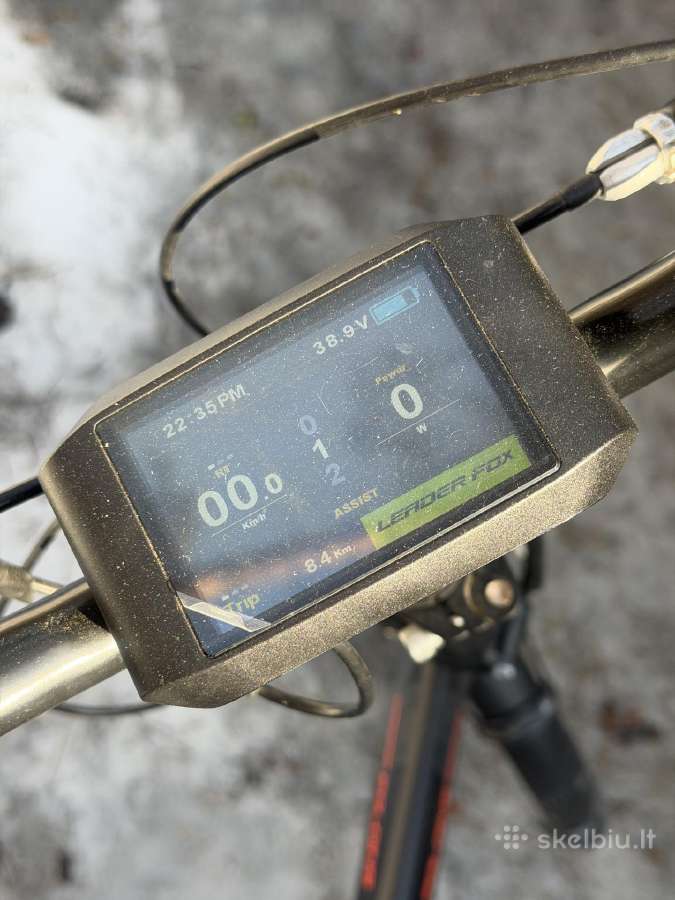 Leader Fox E-bike miesto dviratis - nuotraukos Nr. 6