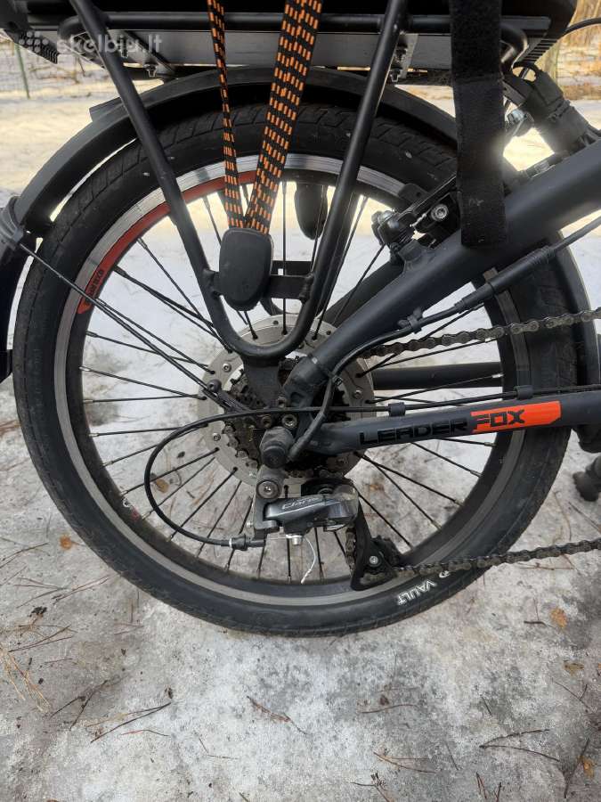 Leader Fox E-bike miesto dviratis - nuotraukos Nr. 9