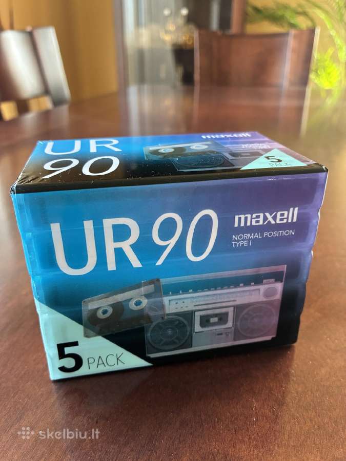Maxell audio kasetė 5 vnt pack
