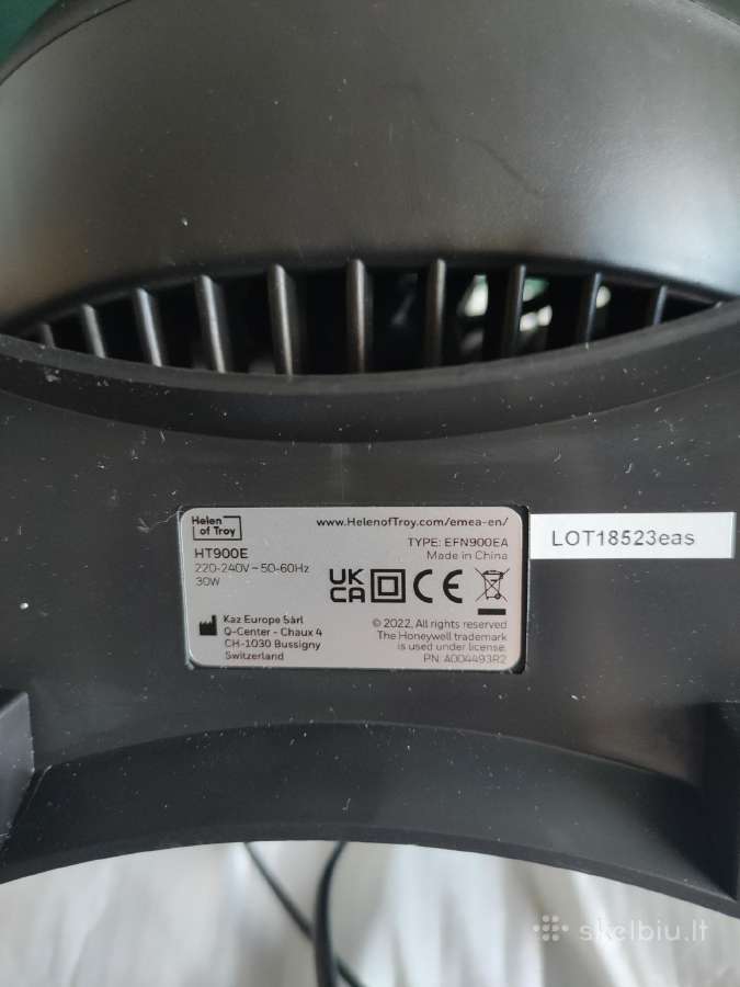 Honeywell Ht900e ventiliatorius - nuotraukos Nr. 3