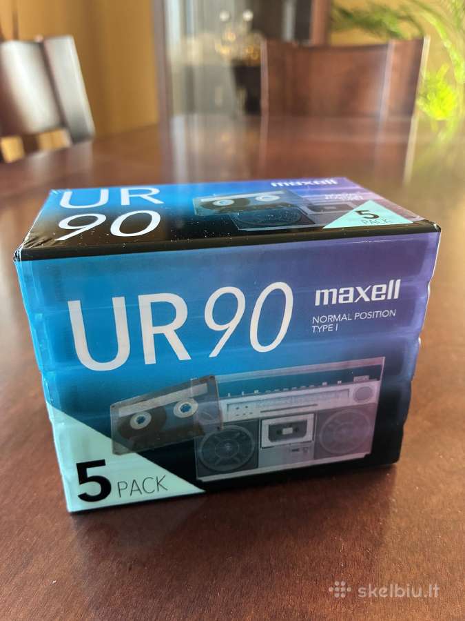 Maxell audio kasetė 5 vnt pack