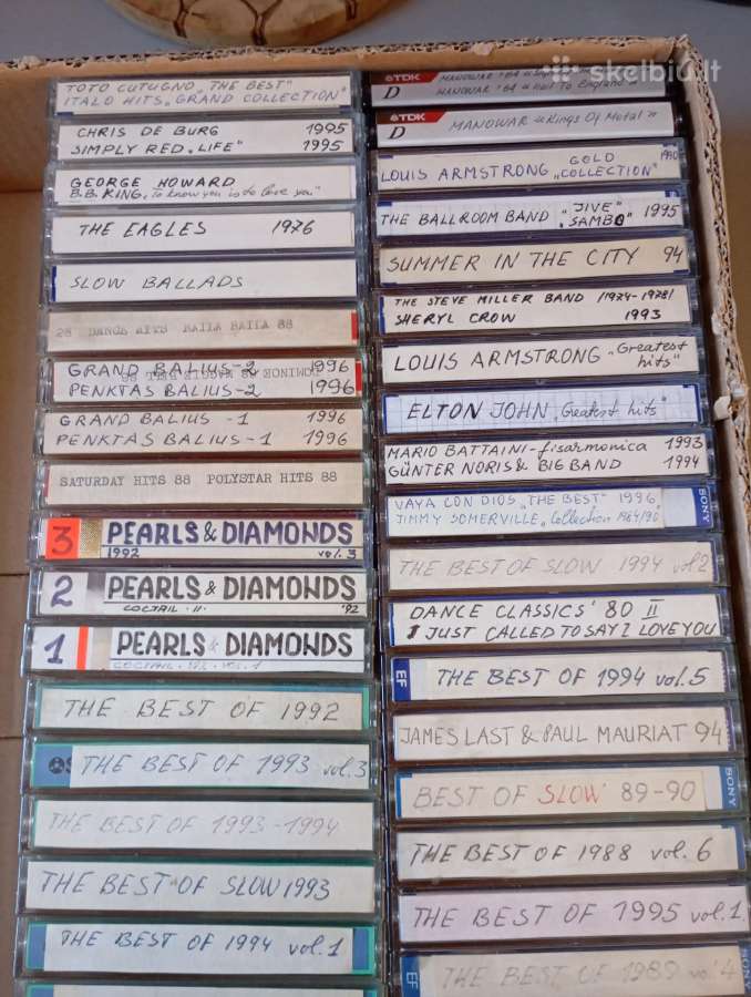 Idealios kasetės "Maxell" - nuotraukos Nr. 20