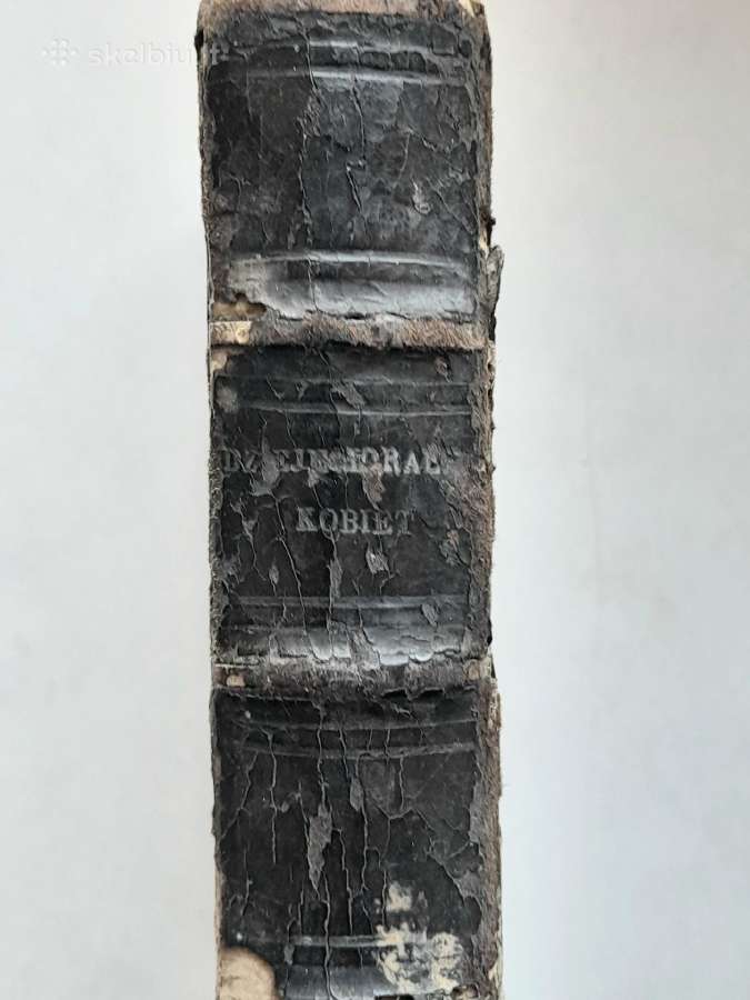 "Moterų moralės istorija" lenkų kalba 1873m - nuotraukos Nr. 2