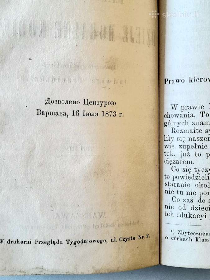 "Moterų moralės istorija" lenkų kalba 1873m - nuotraukos Nr. 9