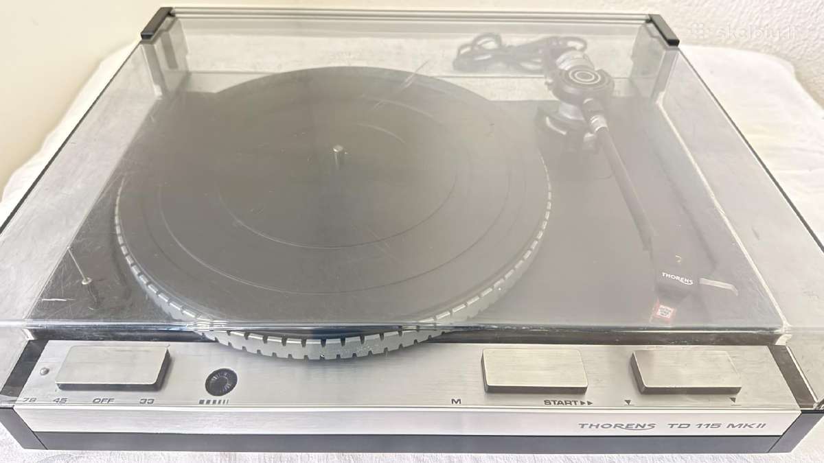 Ploksteliu grotuvas Thorens Td 115 Mk 2 - nuotraukos Nr. 2