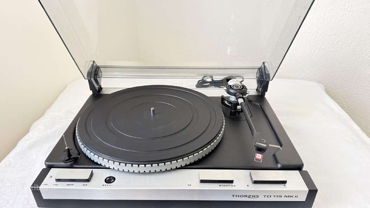 Ploksteliu grotuvas Thorens Td 115 Mk 2 - nuotraukos Nr. 3