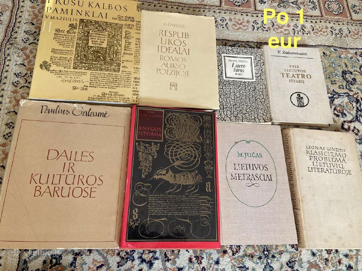 Įvairios senos knygos nuo 1 eur - nuotraukos Nr. 4