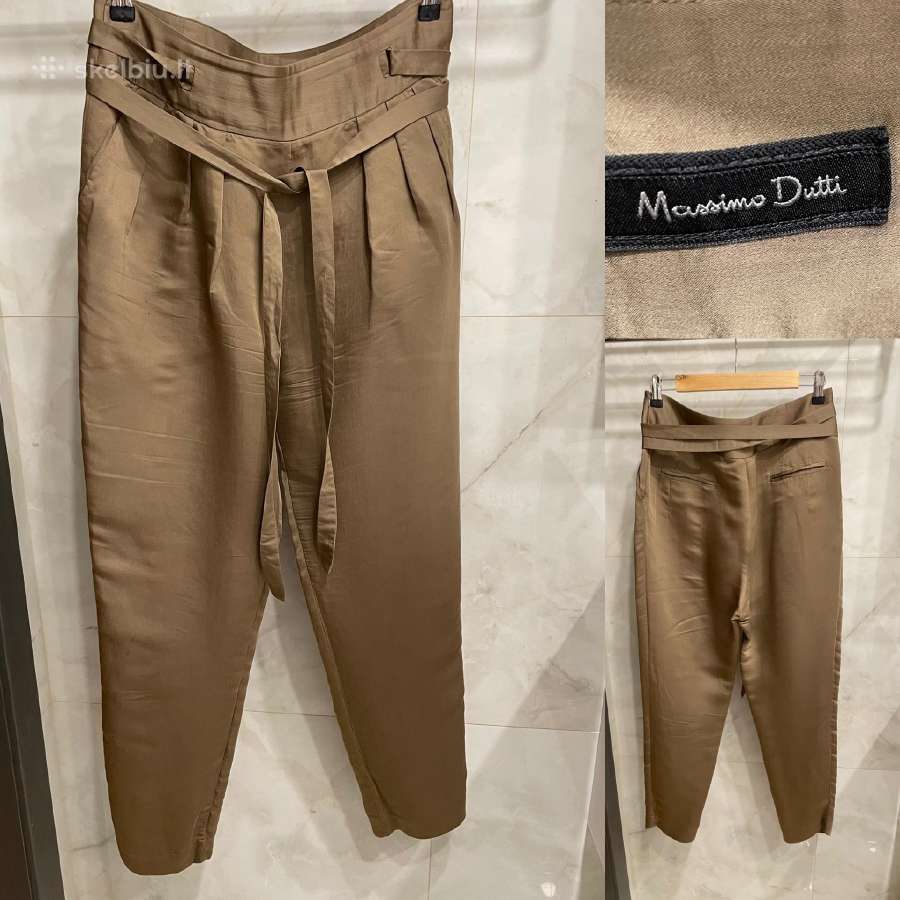 Massimo Dutti šilko kelnės