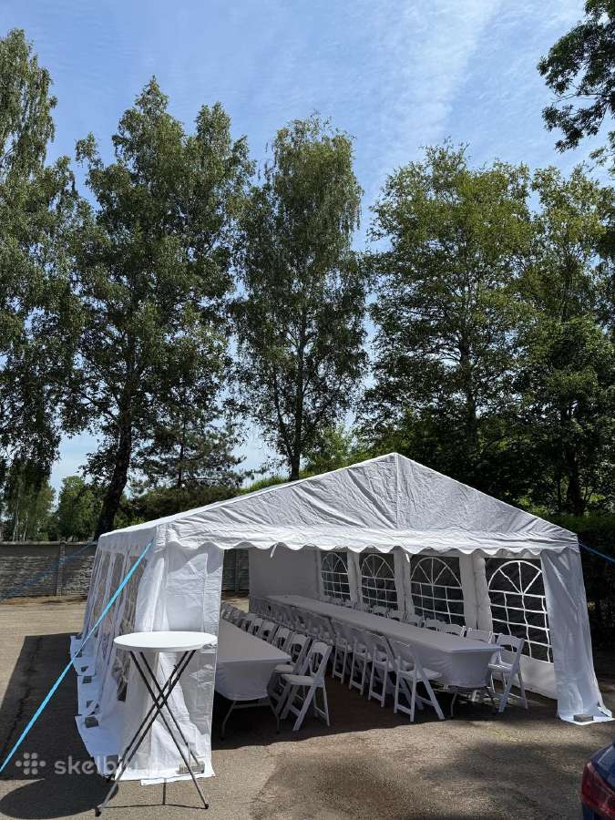 Pripučiami batutai Šventinės palapinės stalai - nuotraukos Nr. 10