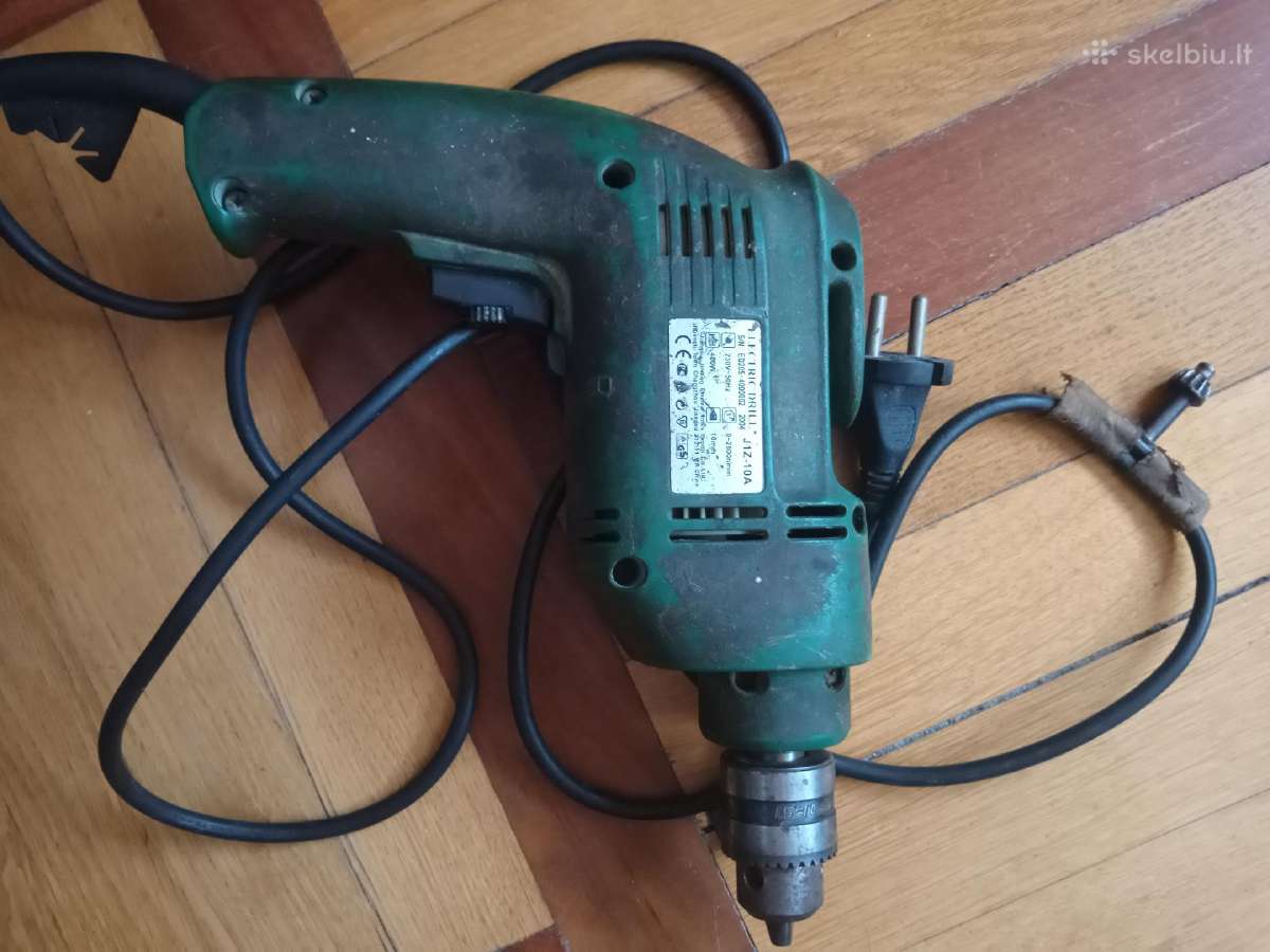 Nedidelis elektrinis gręžtuvas J1z-10a