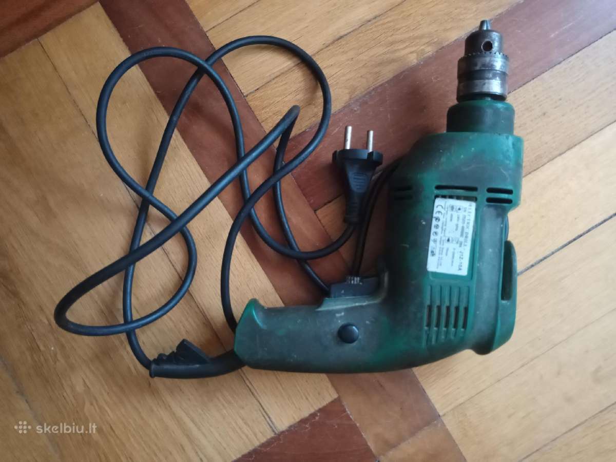 Nedidelis elektrinis gręžtuvas J1z-10a - nuotraukos Nr. 2