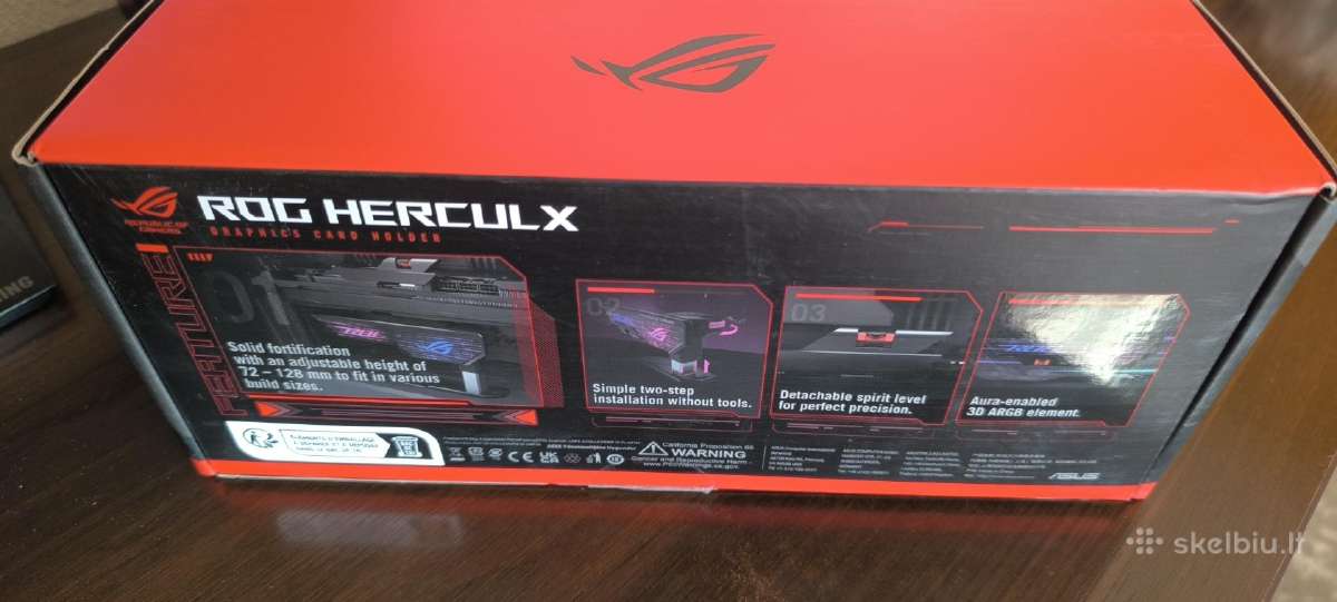 Rog Herculx Argb graphics Card Holder - nuotraukos Nr. 14