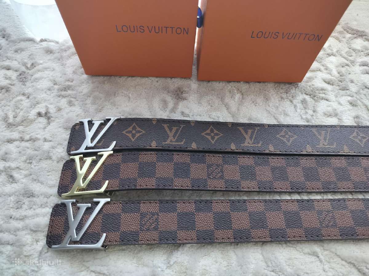 Louis Vuitton diržas diržai belt 115cm rudi