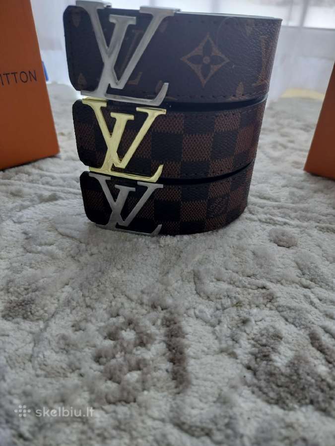 Louis Vuitton diržas diržai belt 115cm rudi - nuotraukos Nr. 4