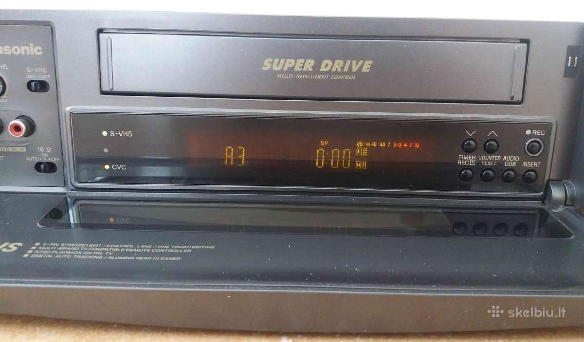 Panasonic Nv-hs900 Super Vhs vaizdo grotuvas - nuotraukos Nr. 4