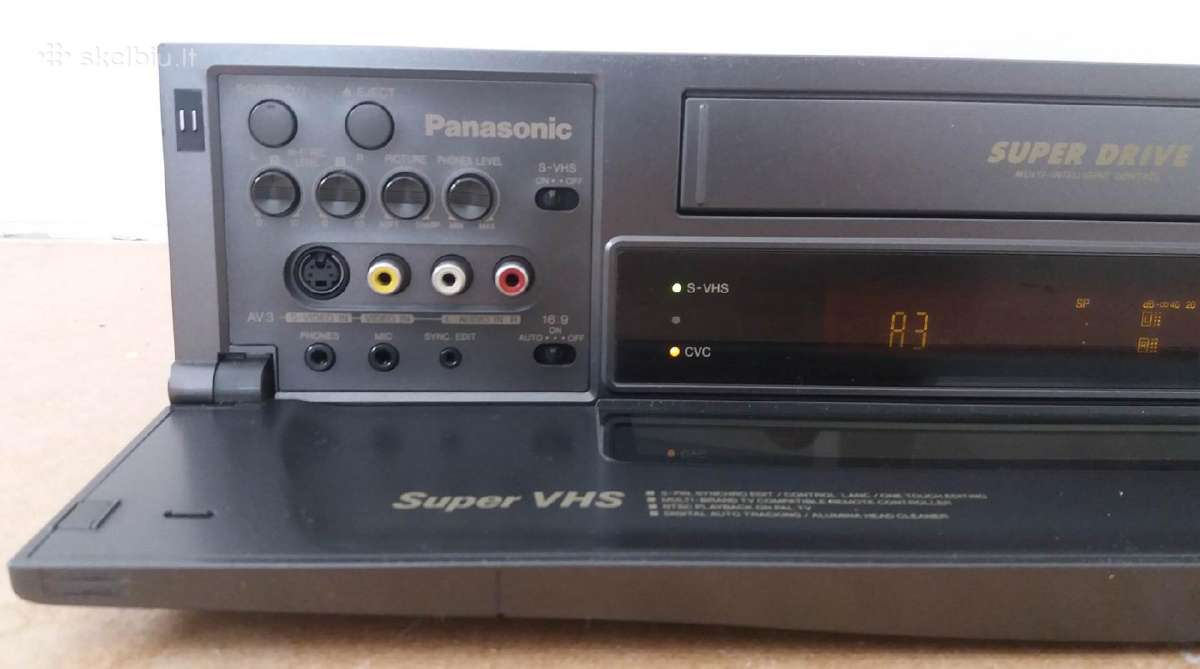 Panasonic Nv-hs900 Super Vhs vaizdo grotuvas - nuotraukos Nr. 5