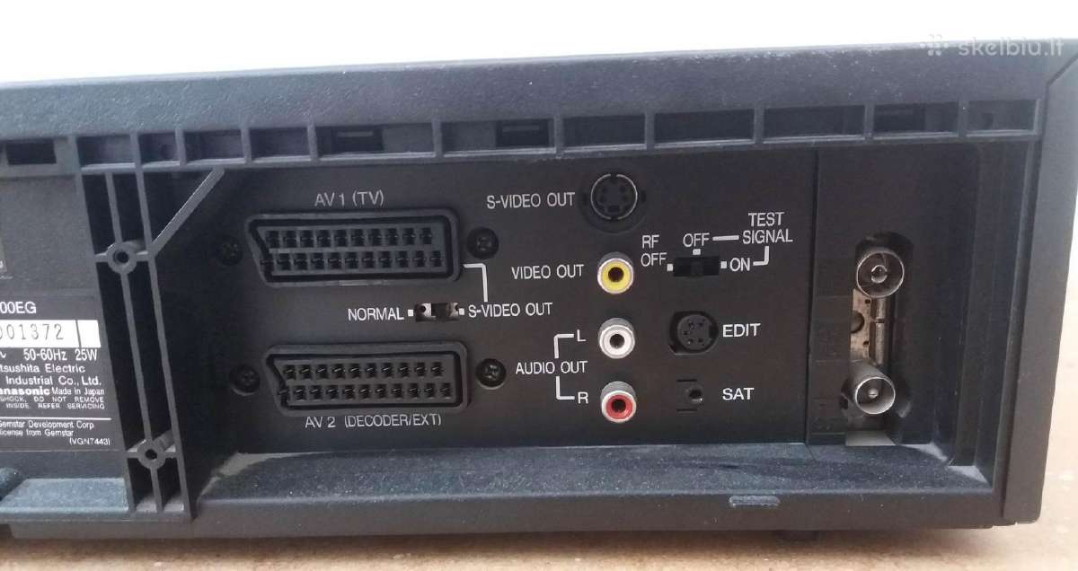 Panasonic Nv-hs900 Super Vhs vaizdo grotuvas - nuotraukos Nr. 10