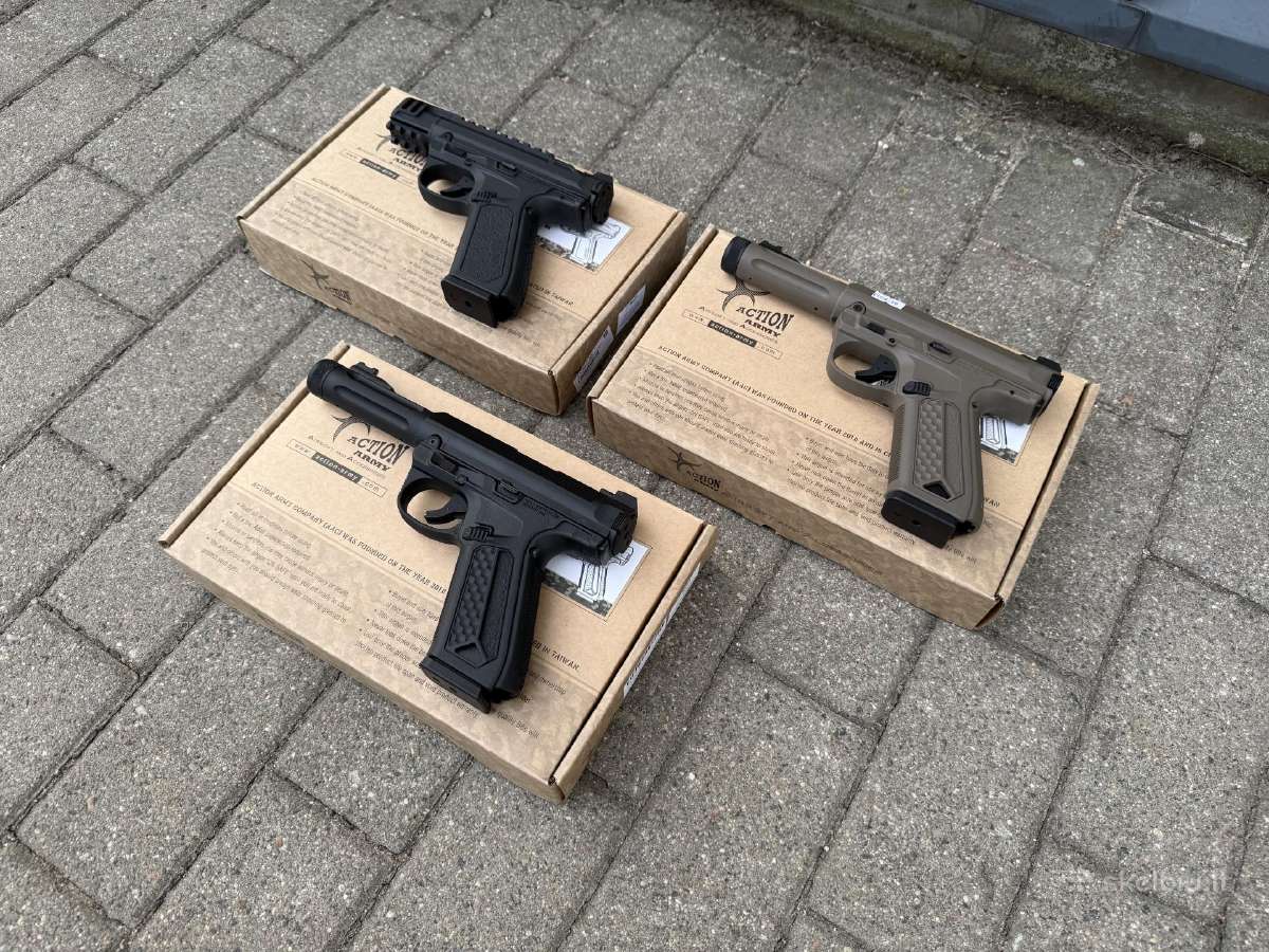 Airsoft pistoletas Aap-01 (Gbb, Green gas) - nuotraukos Nr. 3