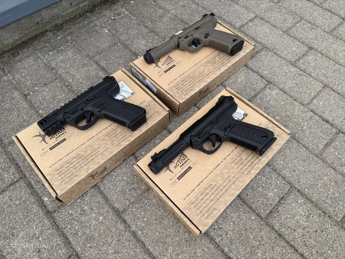 Airsoft pistoletas Aap-01 (Gbb, Green gas) - nuotraukos Nr. 4