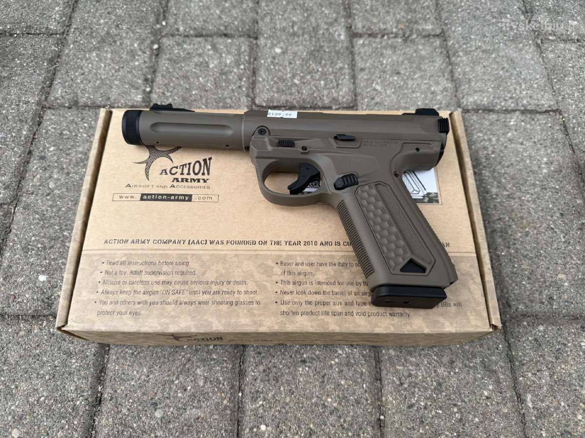 Airsoft pistoletas Aap-01 (Gbb, Green gas) - nuotraukos Nr. 7