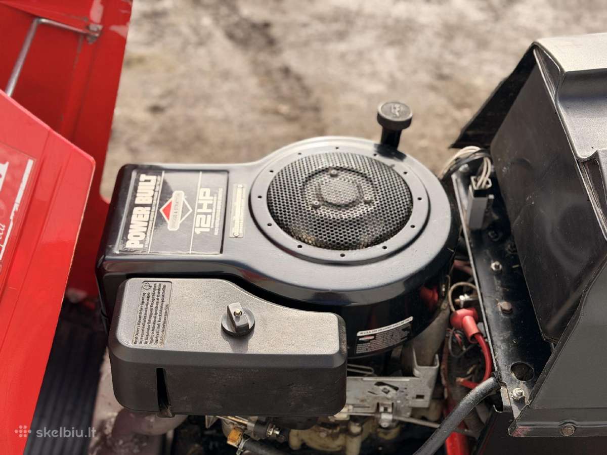 Rally 12hp sodo traktoriukas žoliapjovė - nuotraukos Nr. 8