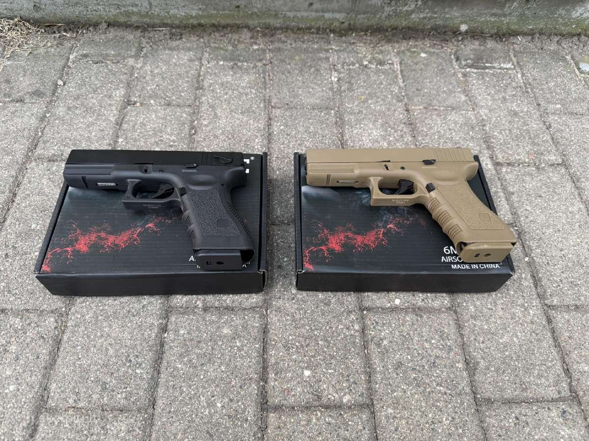 Airsoft pistoletas E&c Glock (Gbb, Green gas) - nuotraukos Nr. 2