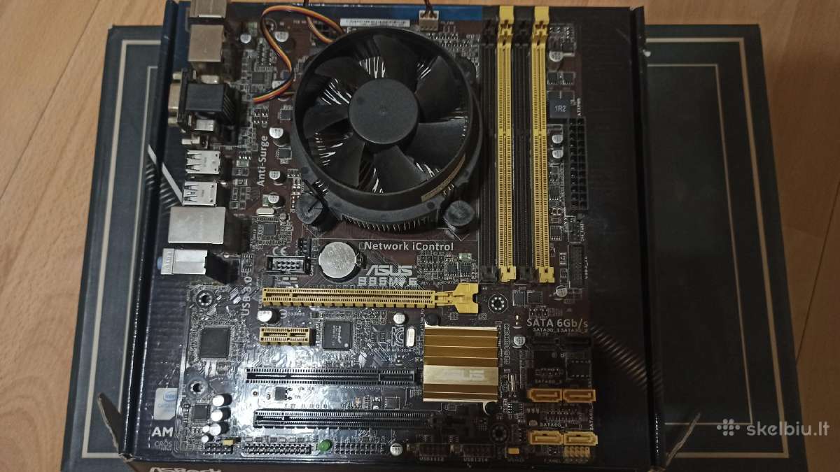 Naudotos kompiuterių dalys – Cpu, RAM, motininės - nuotraukos Nr. 3