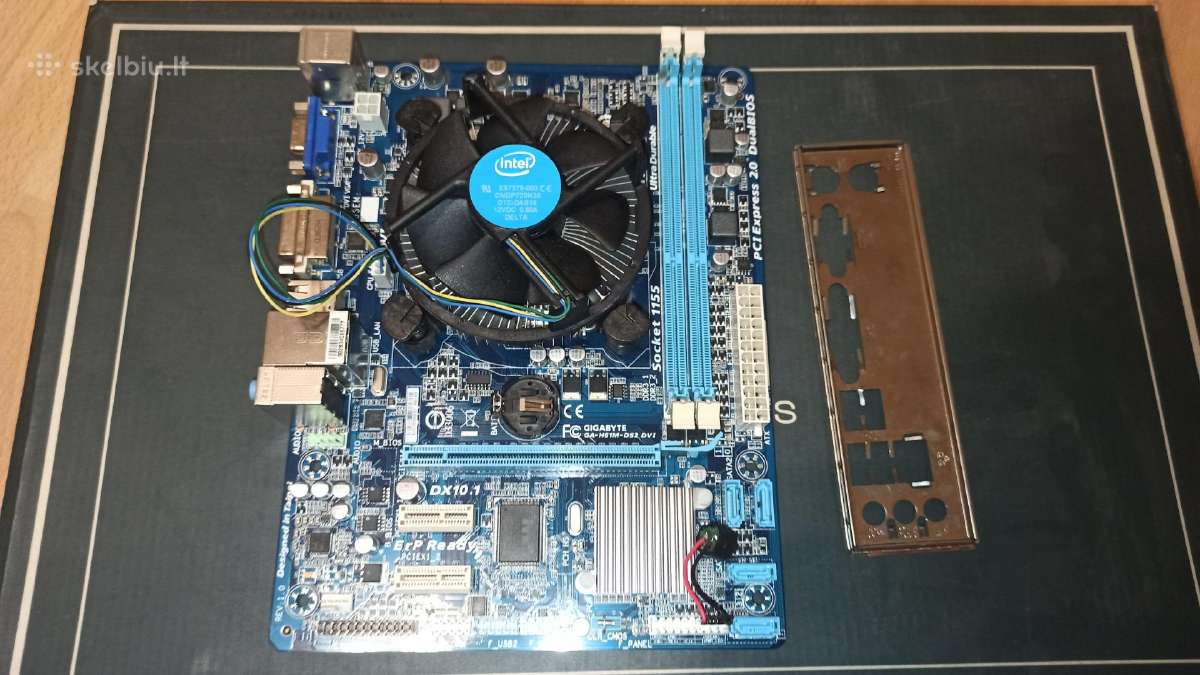 Naudotos kompiuterių dalys – Cpu, RAM, motininės - nuotraukos Nr. 5