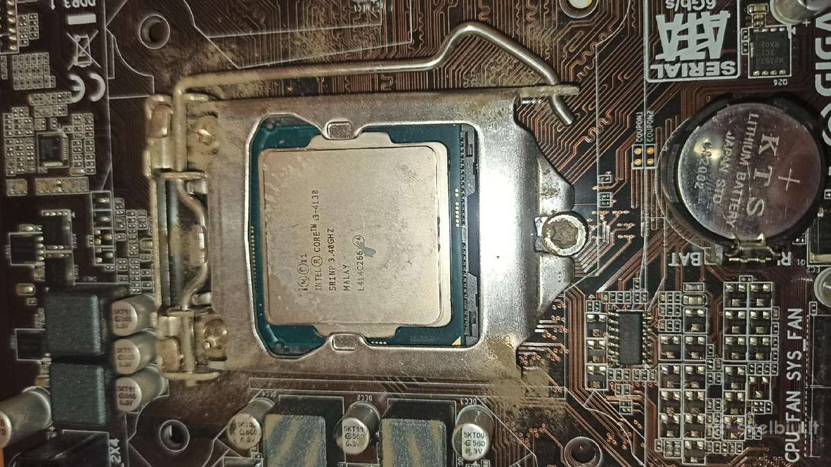 Naudotos kompiuterių dalys – Cpu, RAM, motininės - nuotraukos Nr. 9