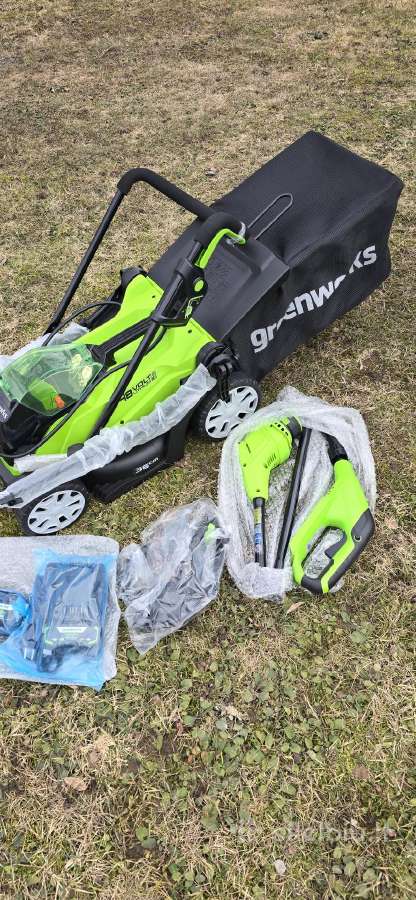 Naujas "Greenworks" 48v akumuliatorinis komplektas - nuotraukos Nr. 3