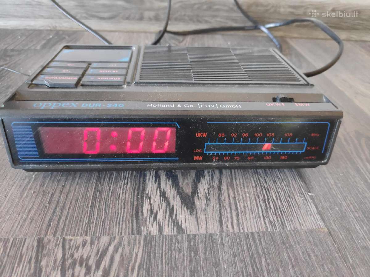Klasikinė Oppex dur-240 ukw/mw radija