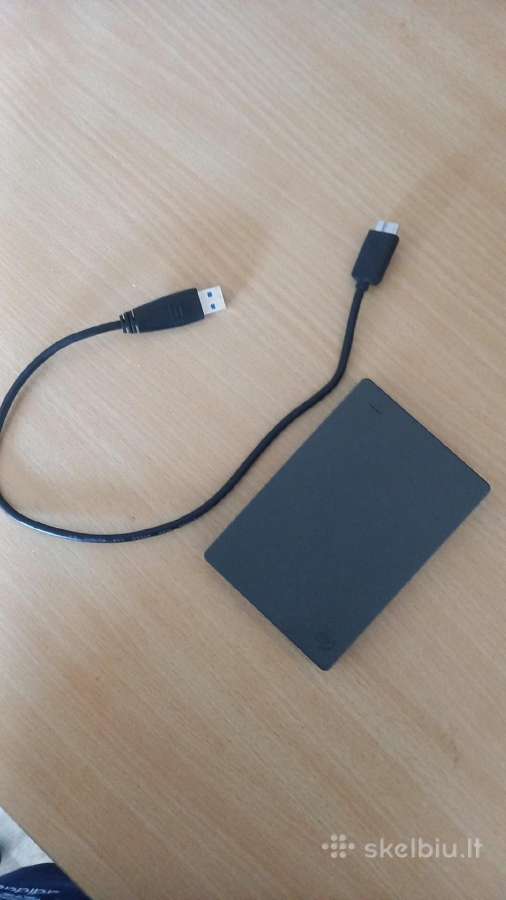 Seagate HDD 2tb 3.0 Usb jungtis.