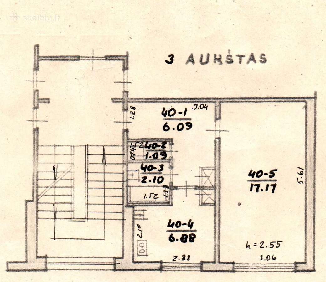 1 kambario butas Alytuje - nuotraukos Nr. 11