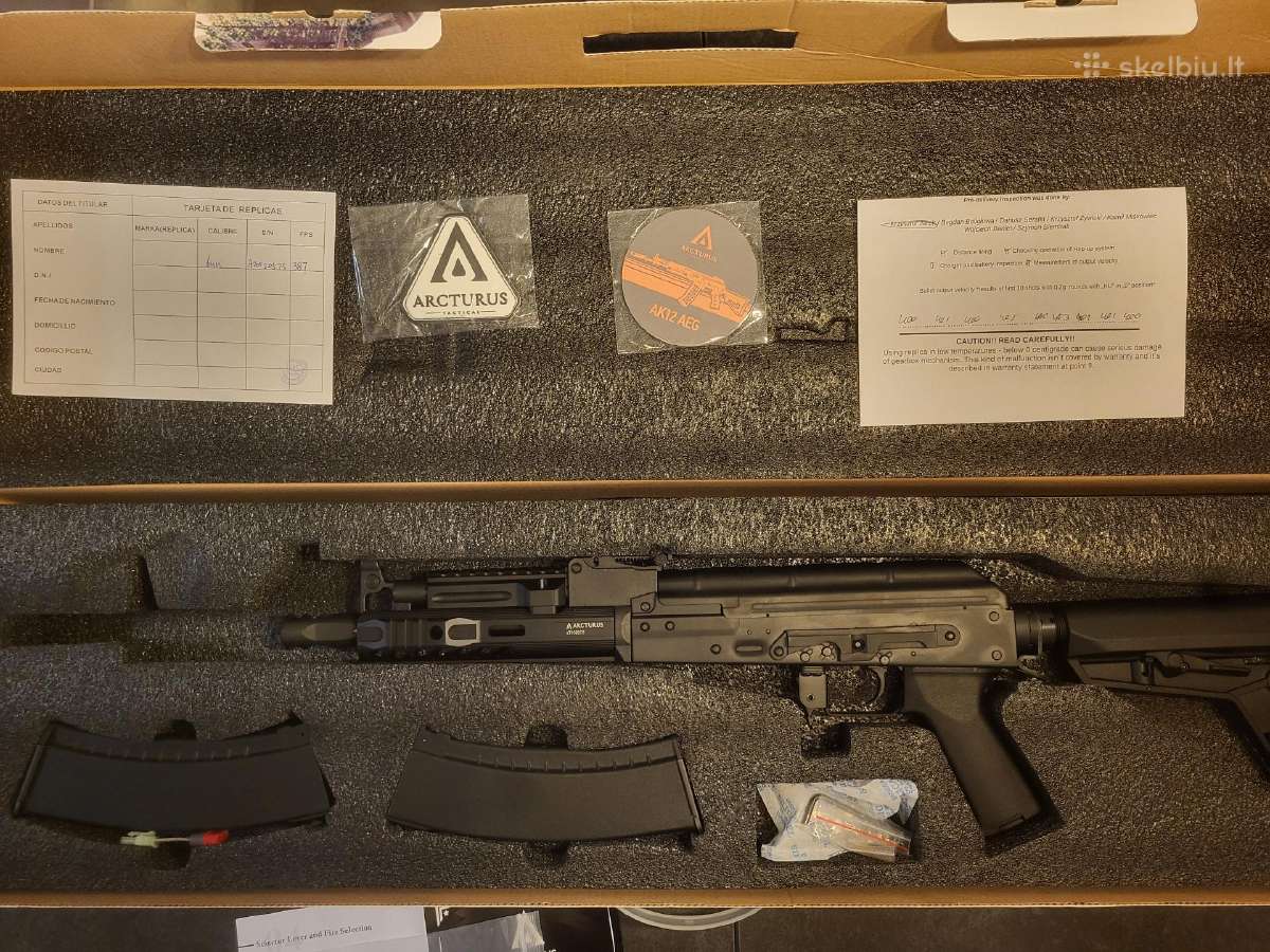 Naujas Airsoft ginklas Arcturus K9 Custom Aeg - nuotraukos Nr. 3