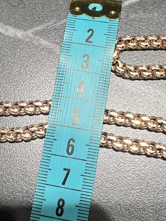 Raudono aukso Bismark grandinėlė 30 gr - nuotraukos Nr. 5