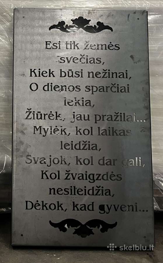Metalinis užrašas / paveikslas