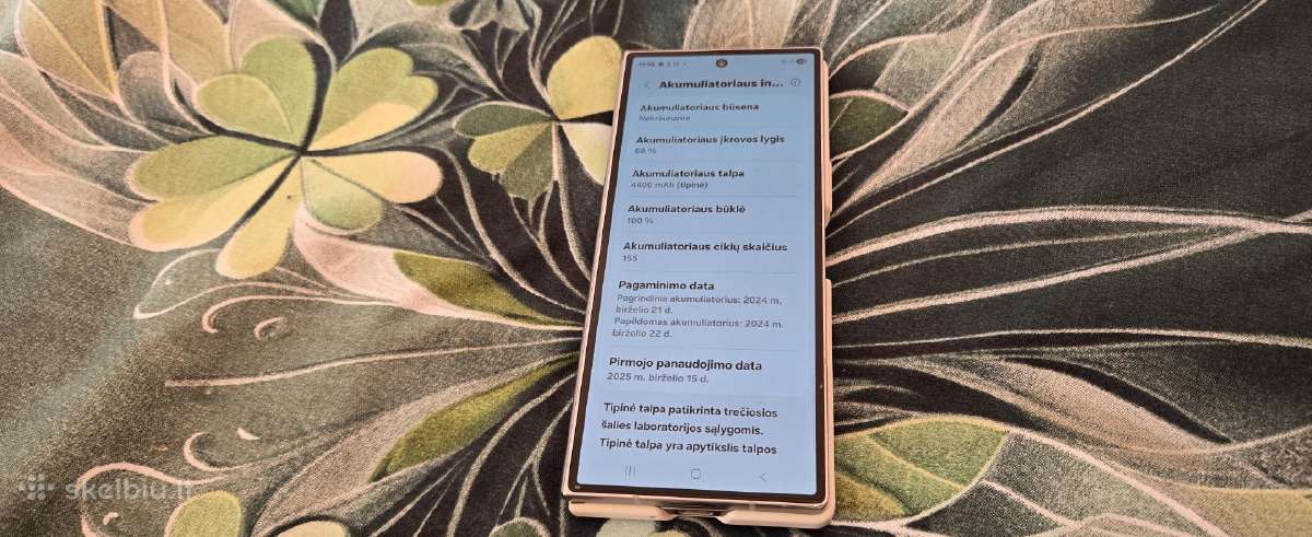 Samsung Galaxy Fold6 12gb + 256gb
