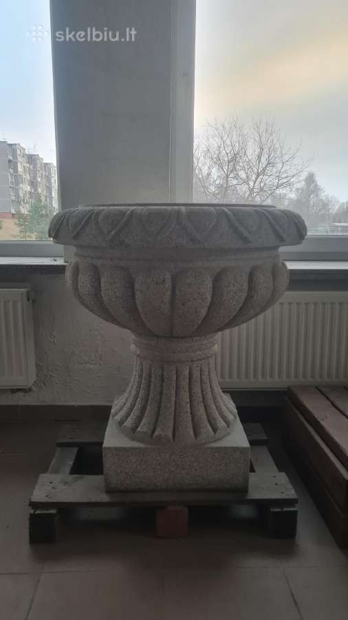 Didelis granito vazonas, vaza - nuotraukos Nr. 2